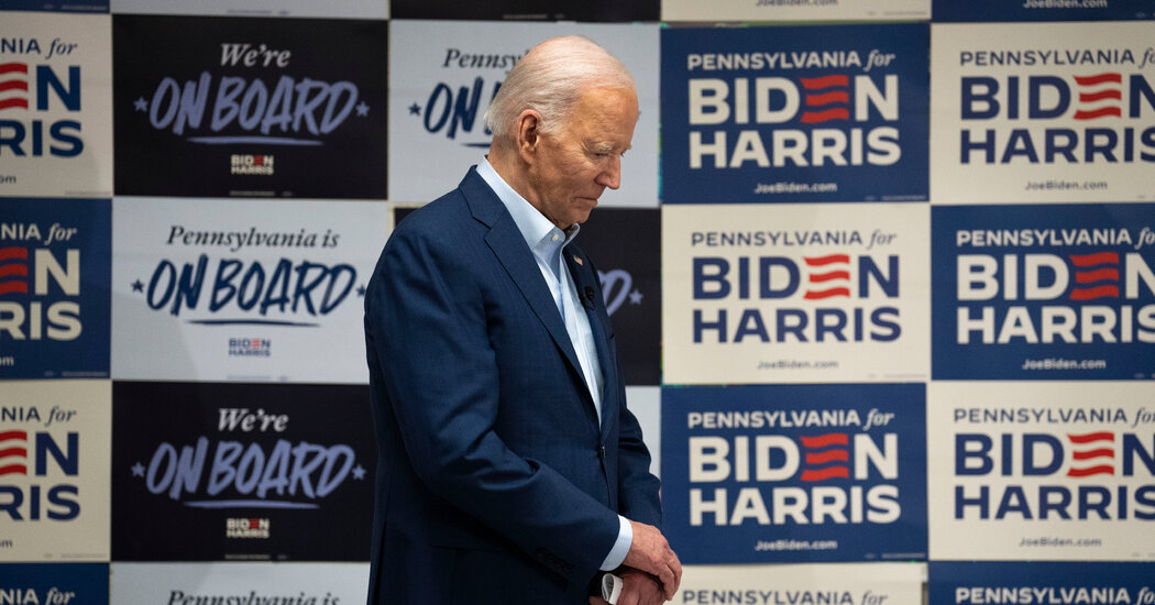 Democrats Who Championed Biden’s Re-election Bid Now Seek Atonement