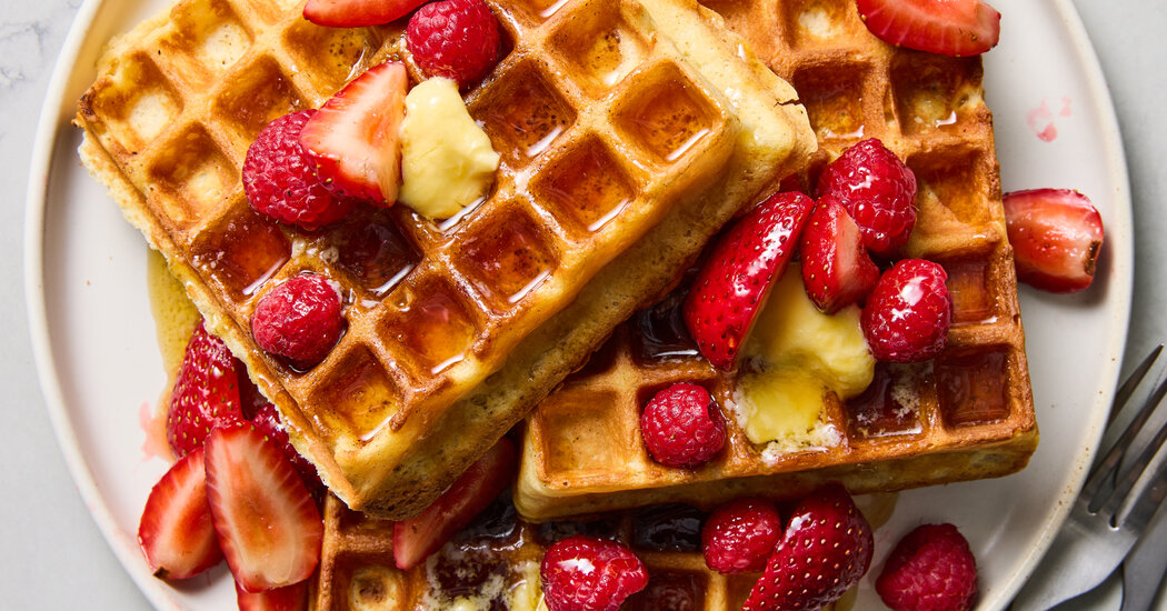 Make Mom Some Belgian Waffles